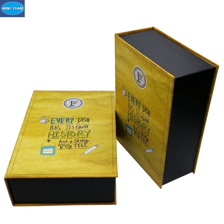Bespoke Cardboard Book Shape Box