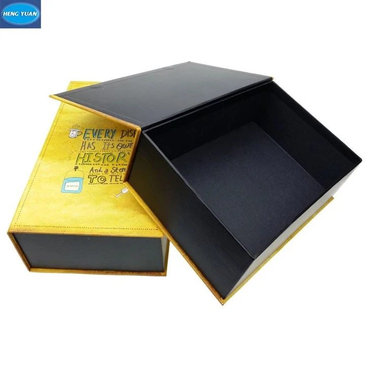 Bespoke Cardboard Book Shape Box